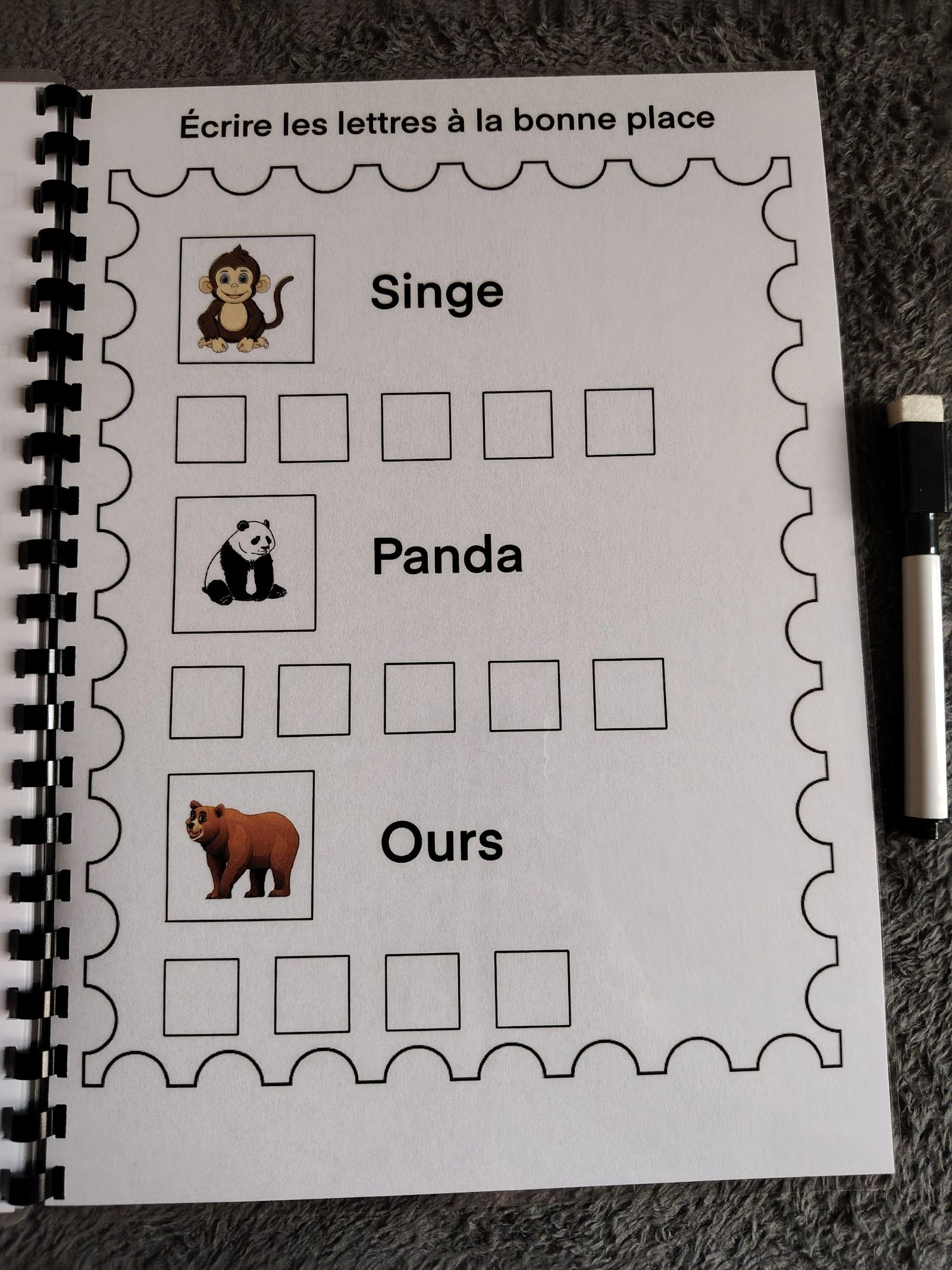 Livro de atividades para aprender a escrever os animais – photo 6